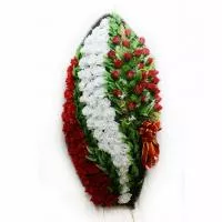 Венок большой из искусственных цветов 10 ЭЛ-126