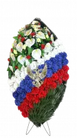 Элитный венок патриотический 110-9 ЭЛ-063